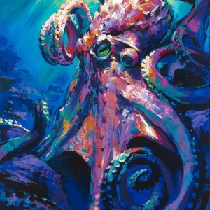 OCTOPUS painting